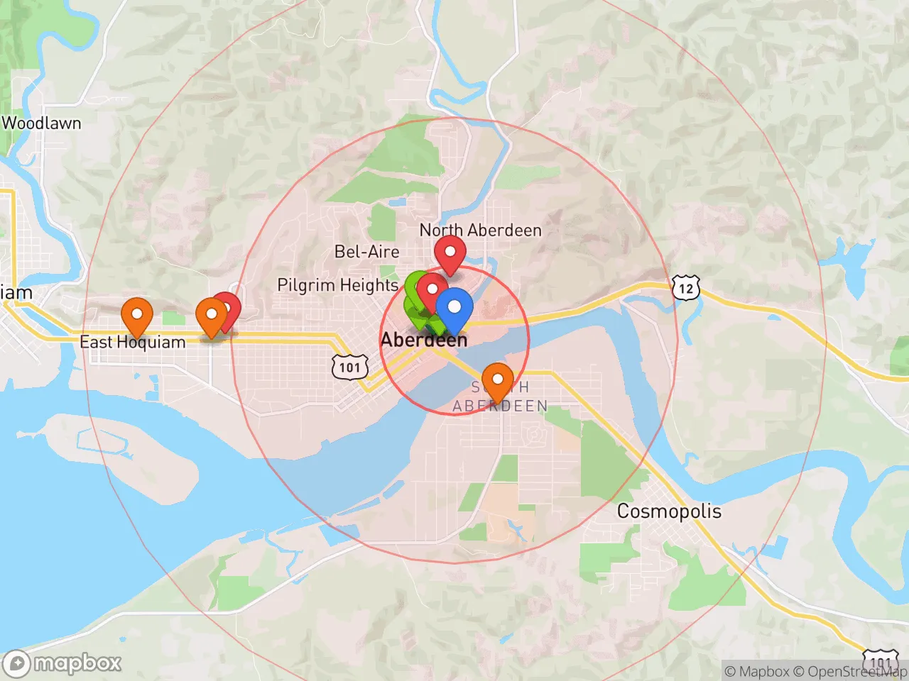 Hood Index scan area