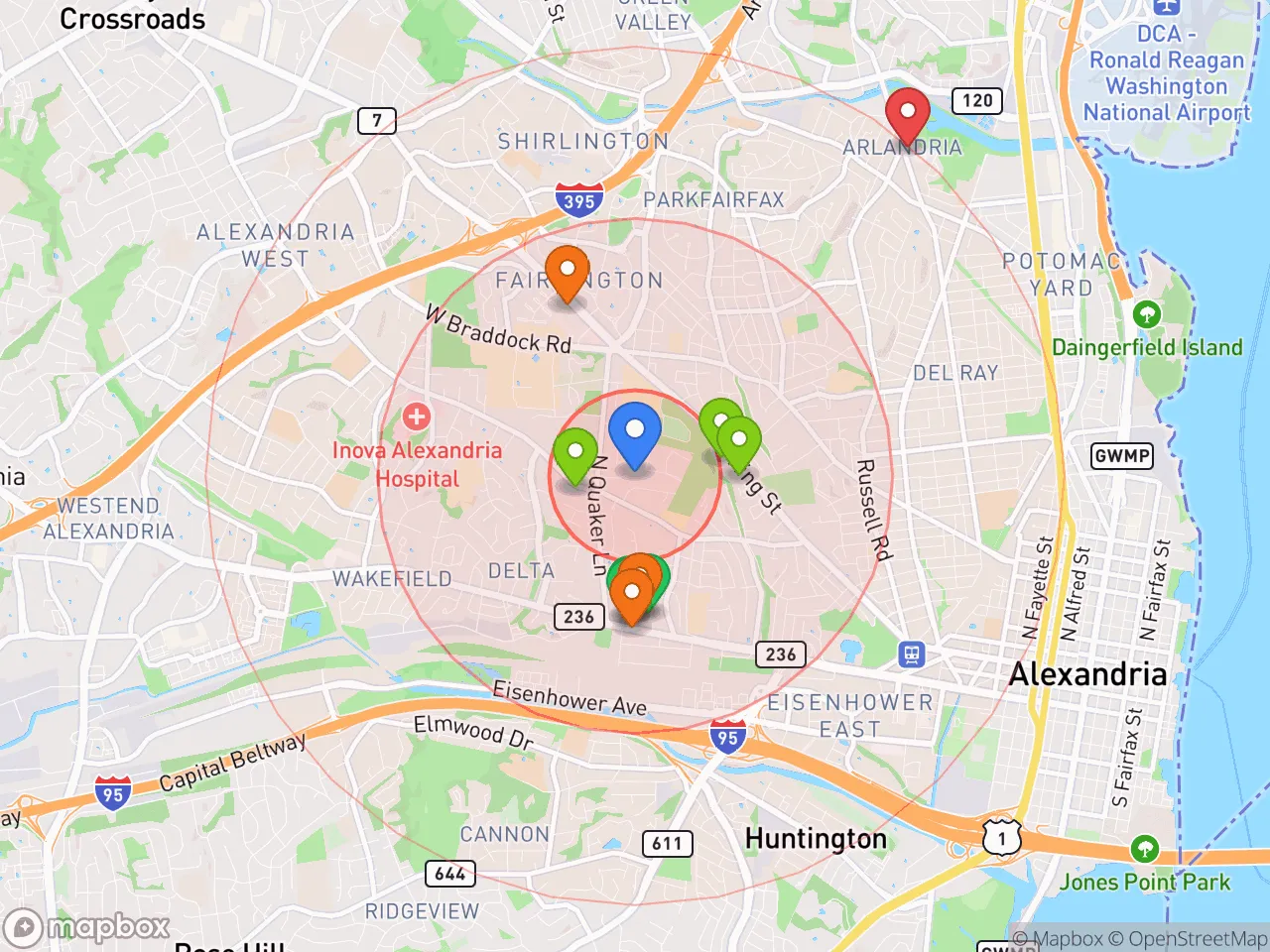Hood Index scan area