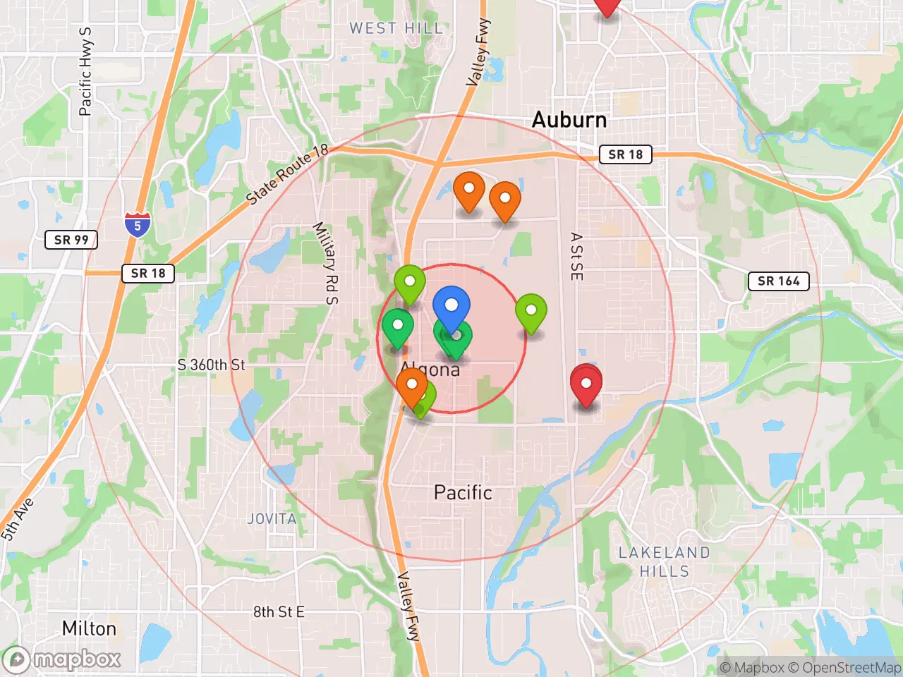 Hood Index scan area