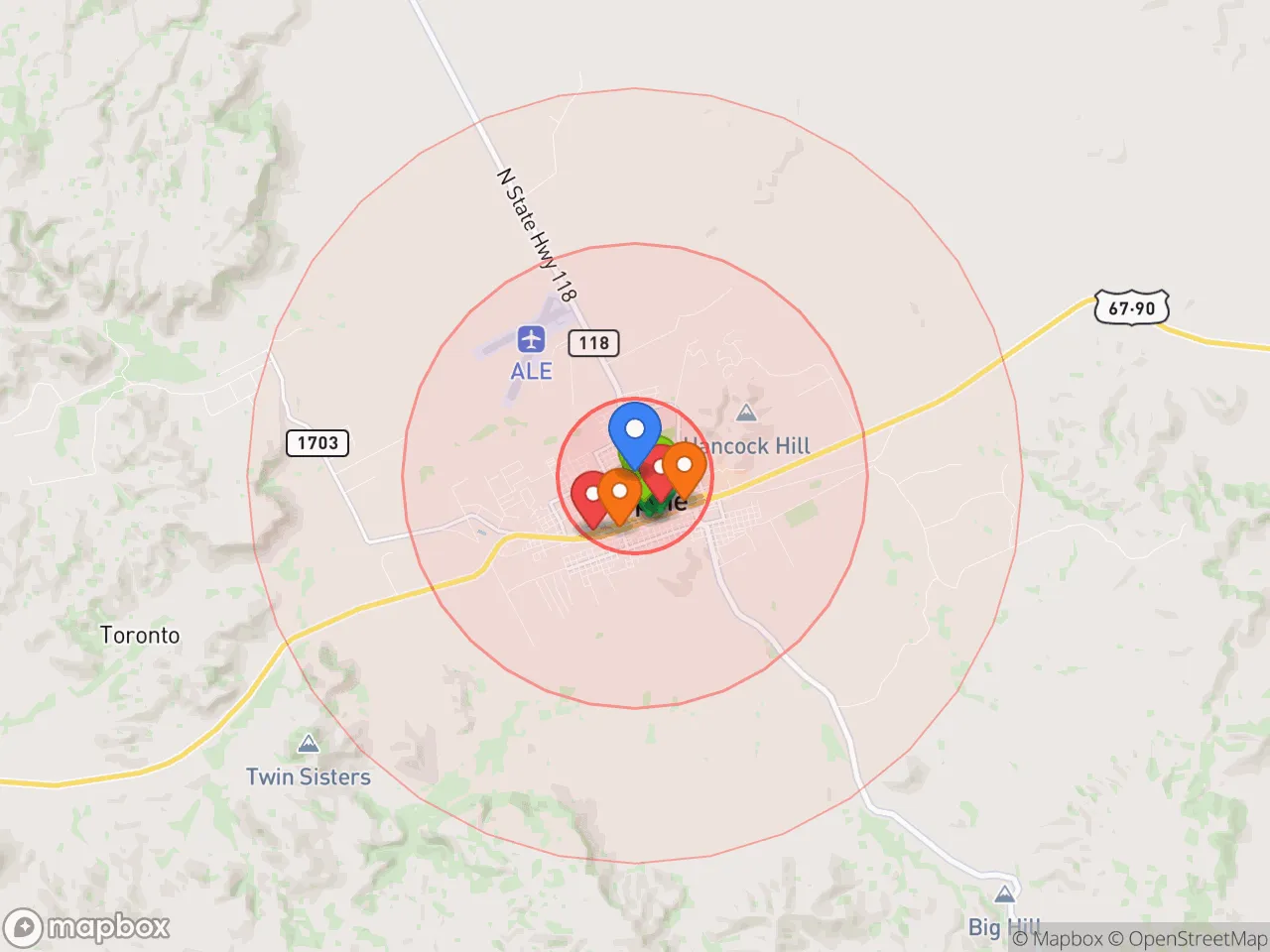 Hood Index scan area