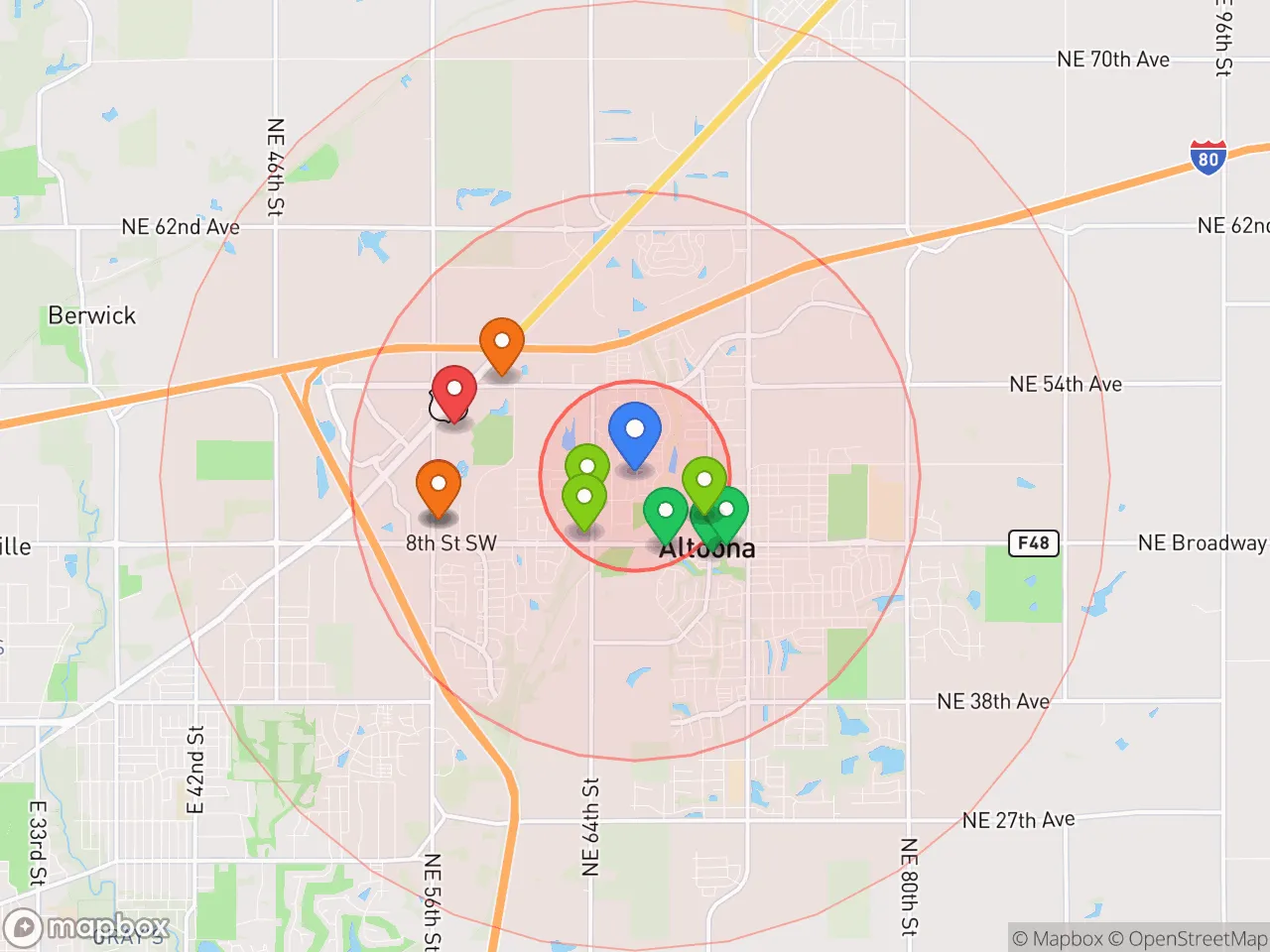 Hood Index scan area