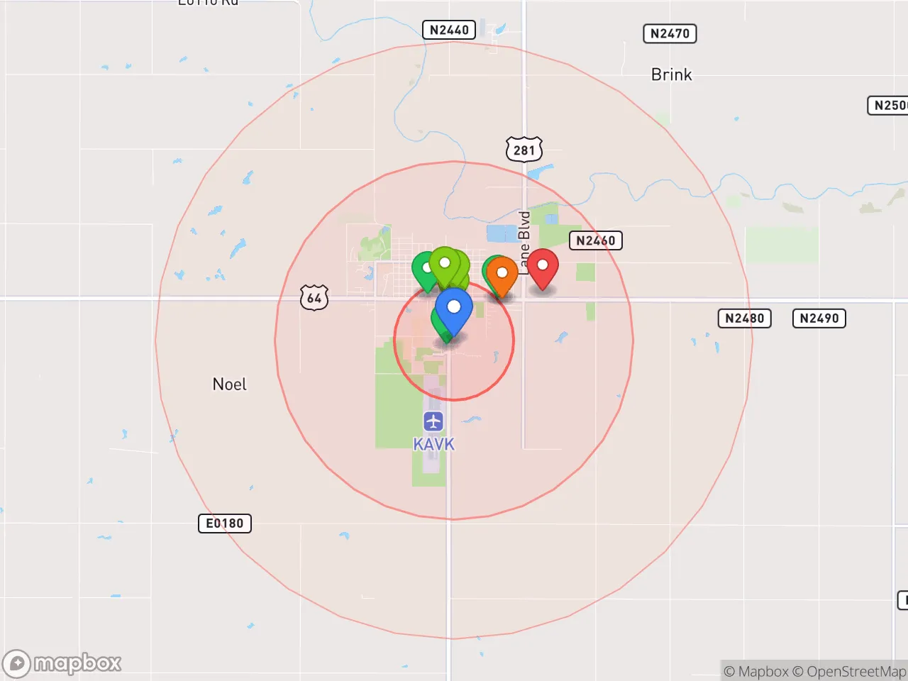 Hood Index scan area