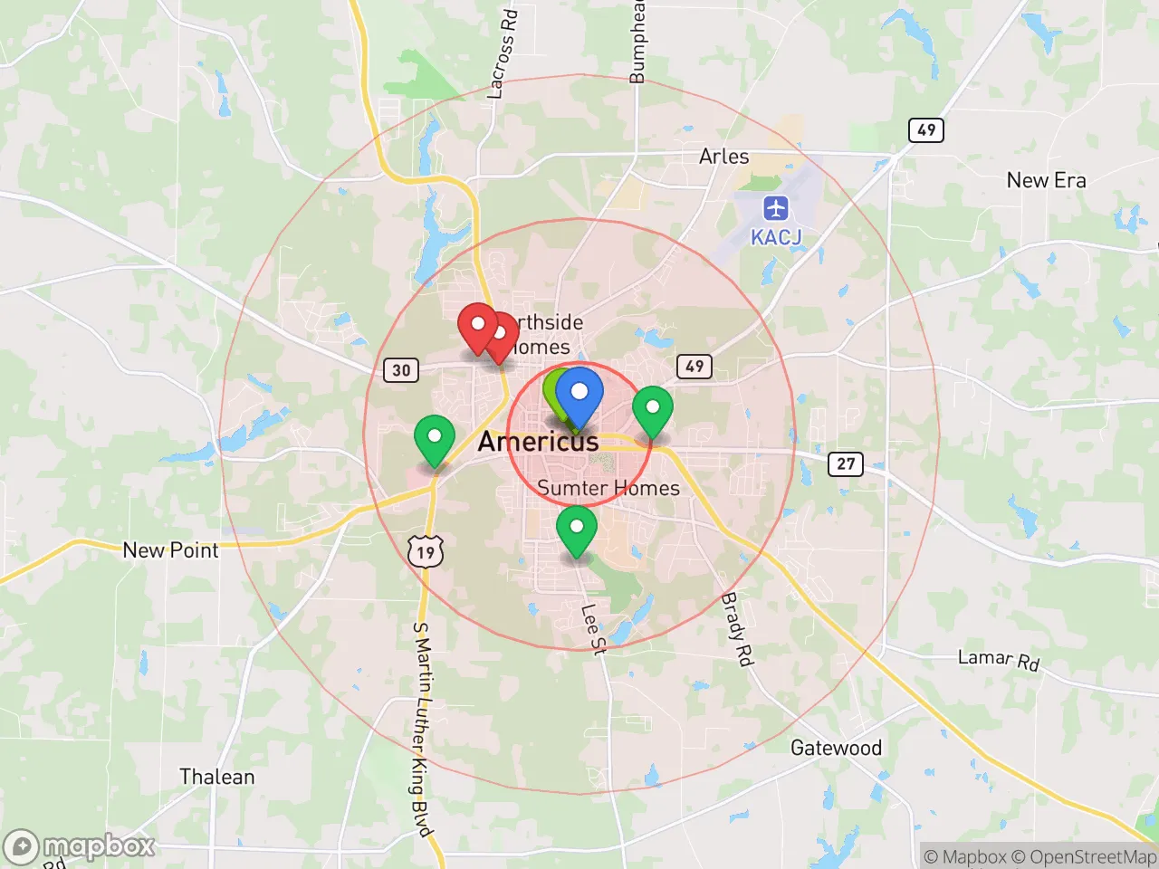 Hood Index scan area