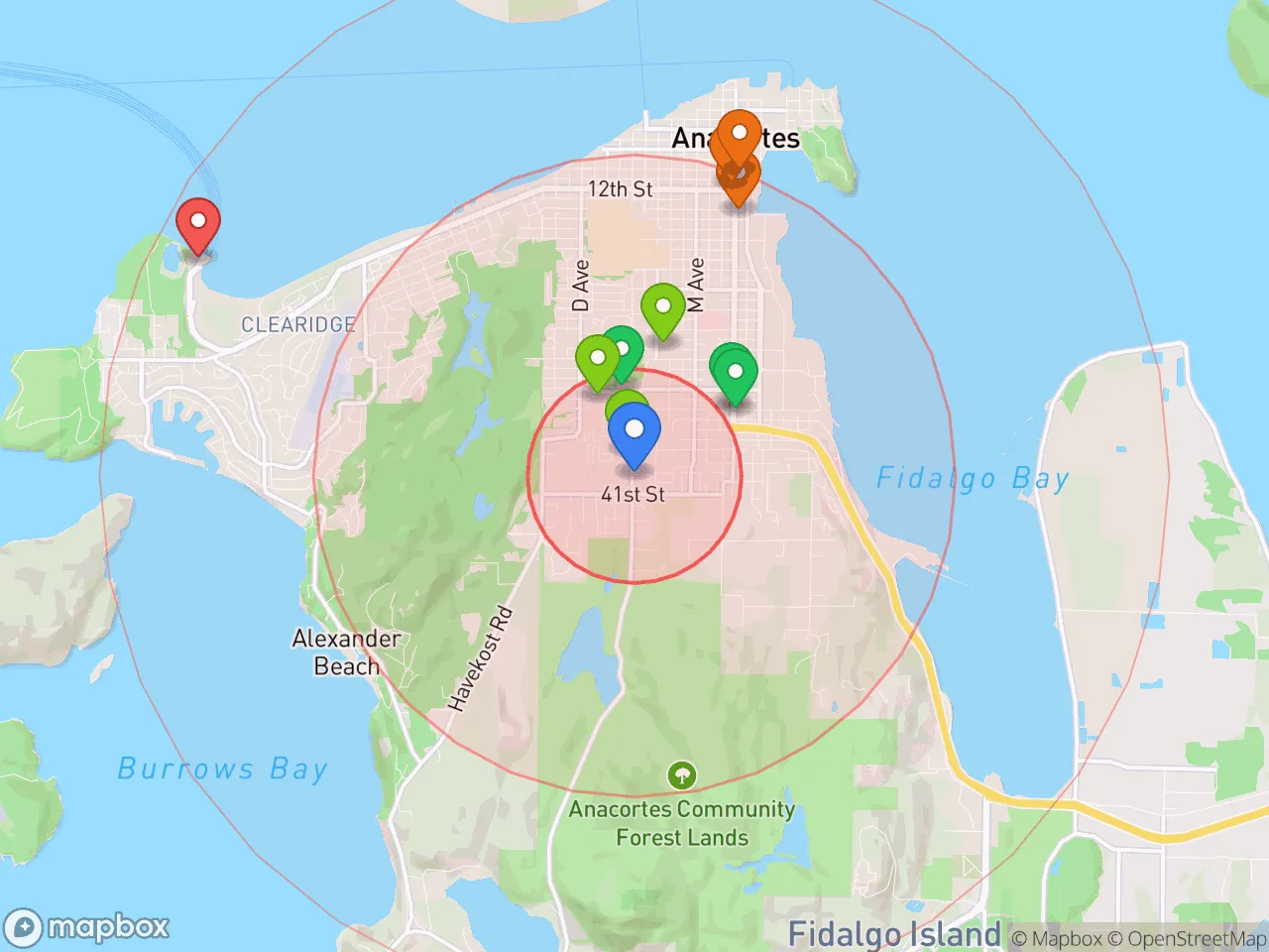 Hood Index scan area