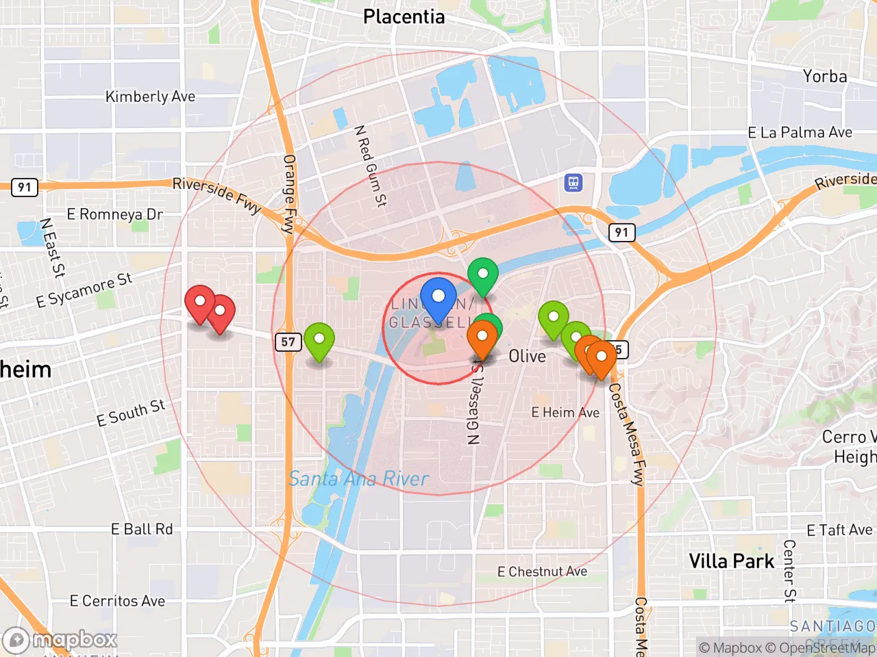 Hood Index scan area