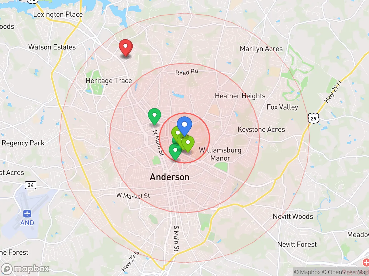 Hood Index scan area
