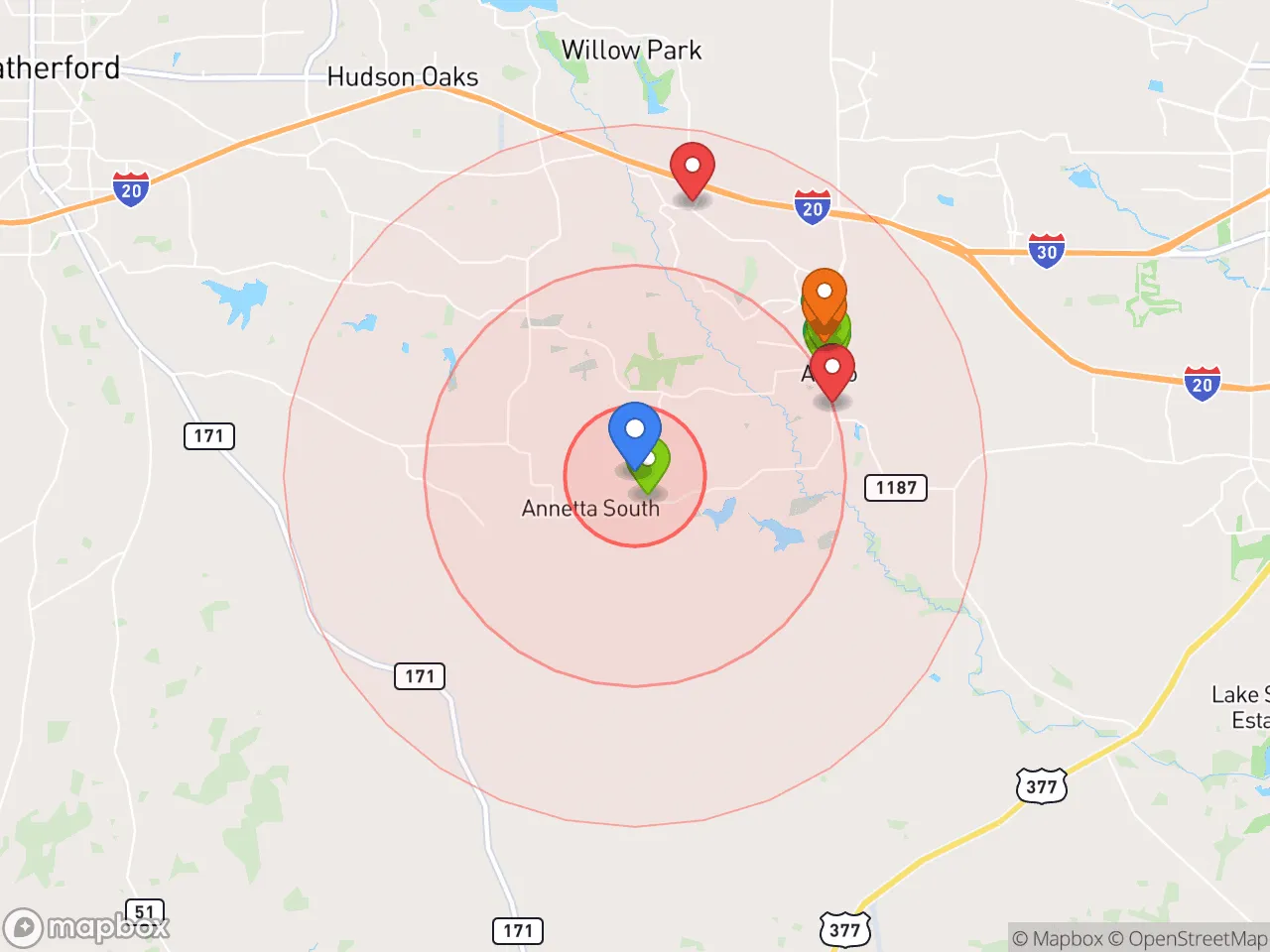 Hood Index scan area