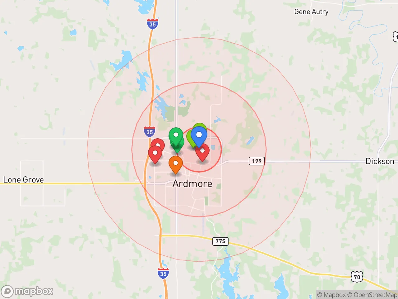 Hood Index scan area