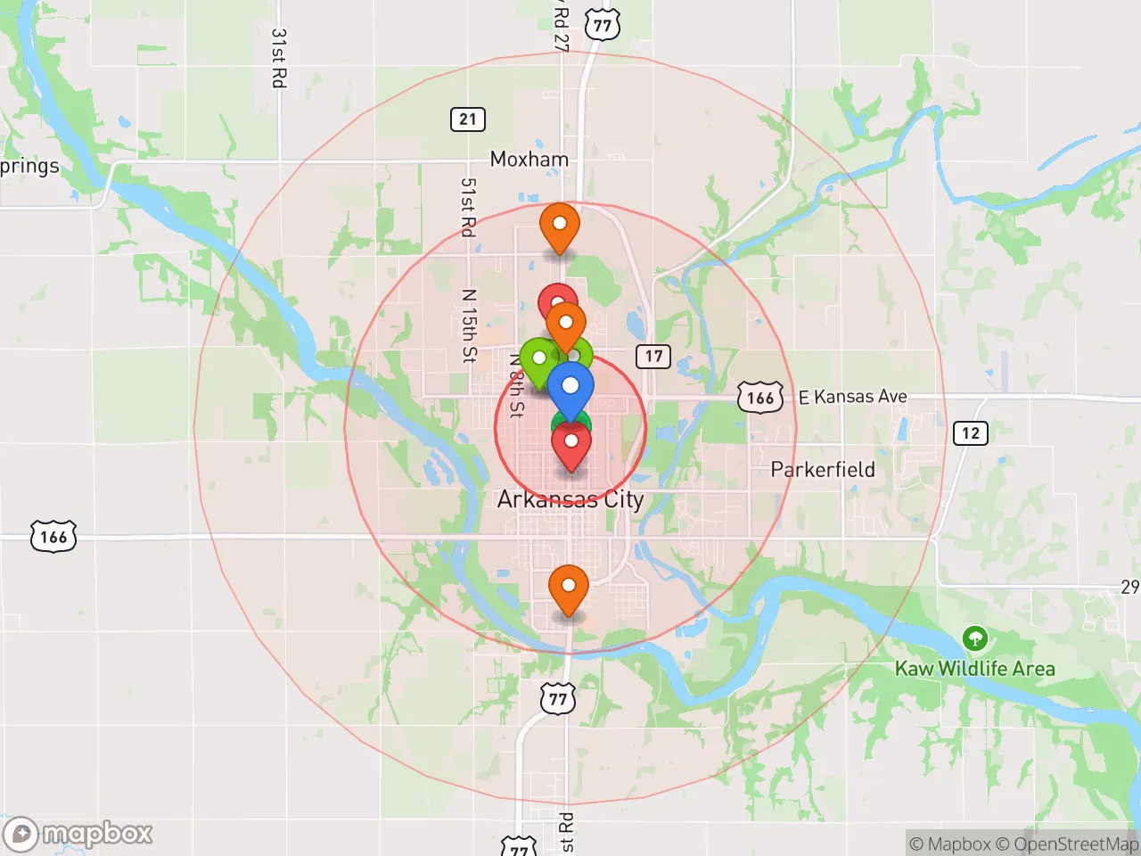 Hood Index scan area