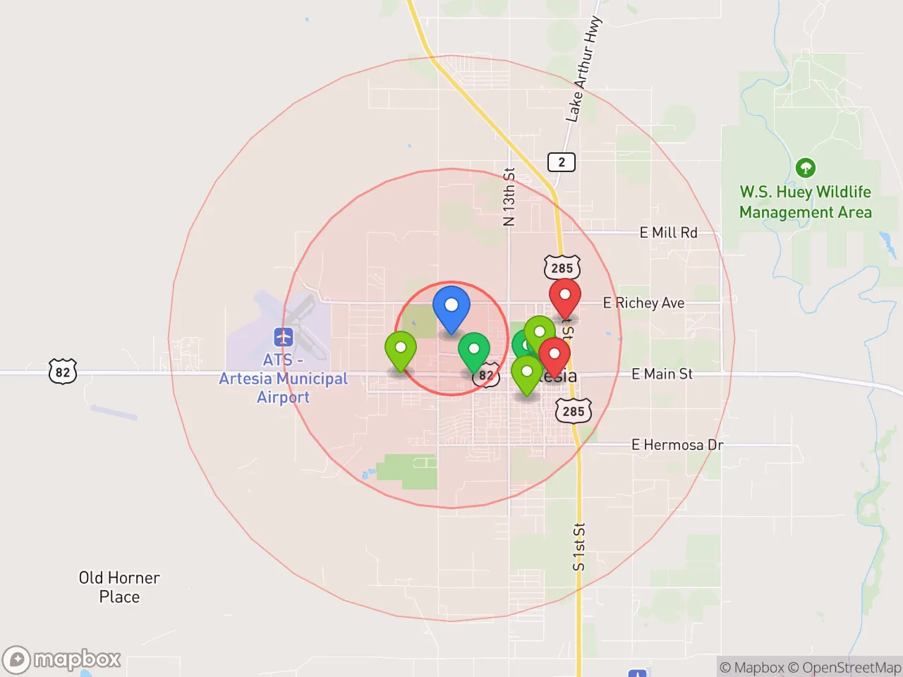 Hood Index scan area