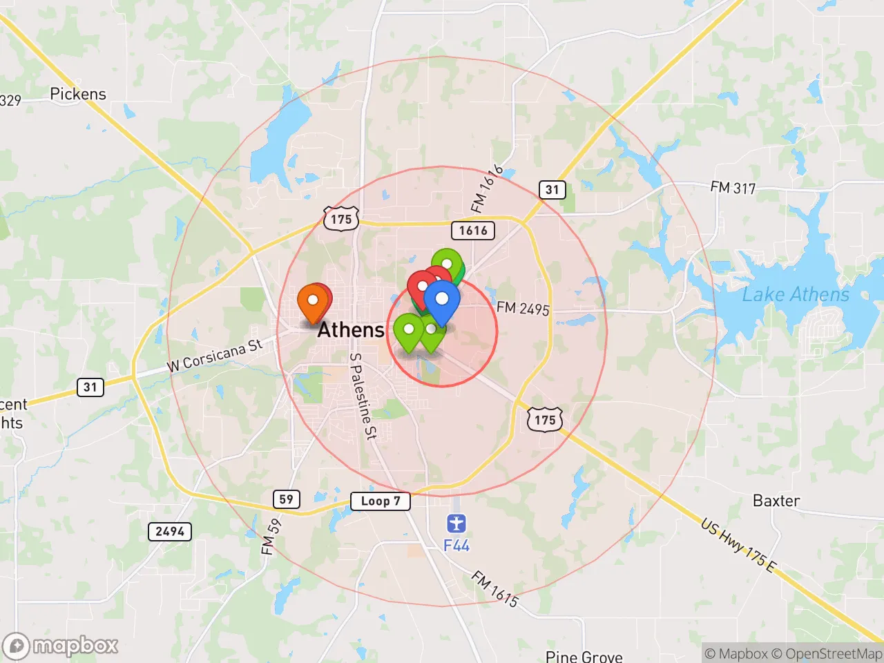 Hood Index scan area
