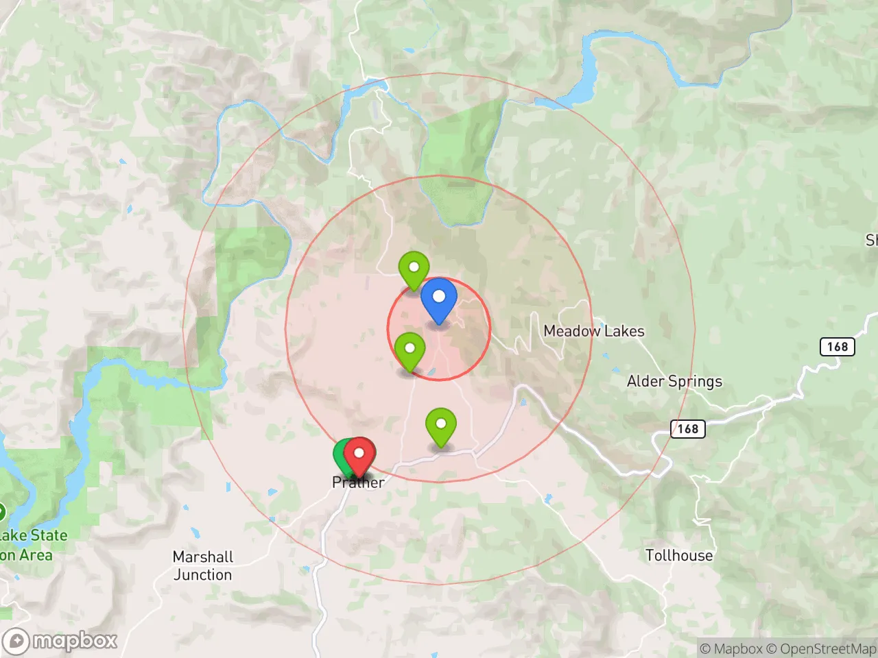 Hood Index scan area