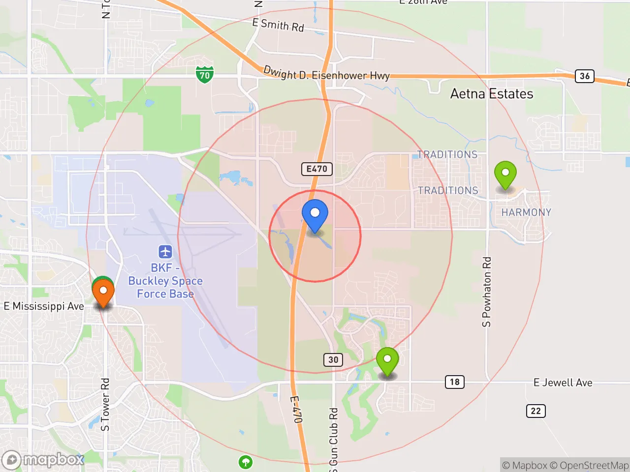 Hood Index scan area