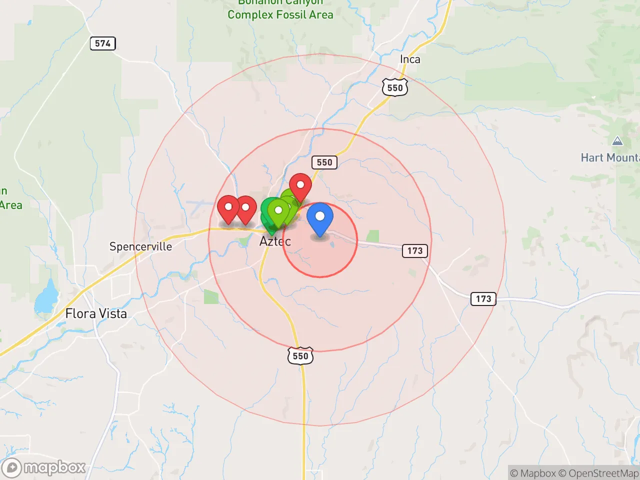 Hood Index scan area