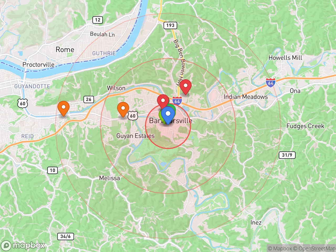Hood Index scan area