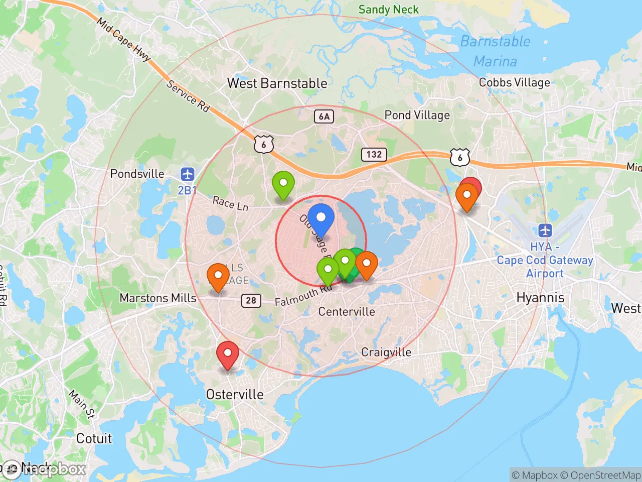 Hood Index scan area