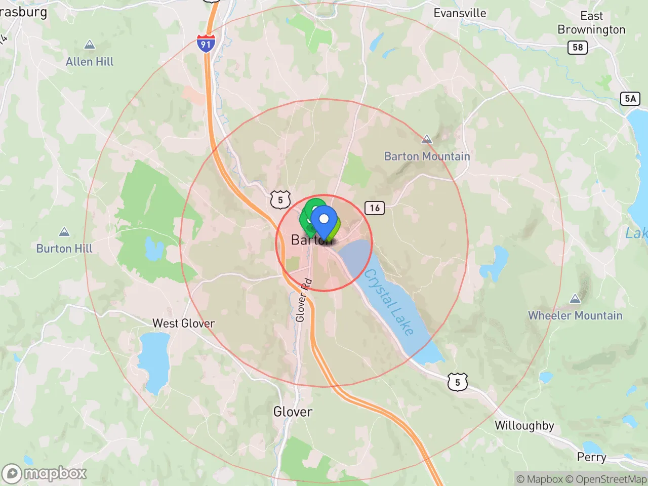 Hood Index scan area