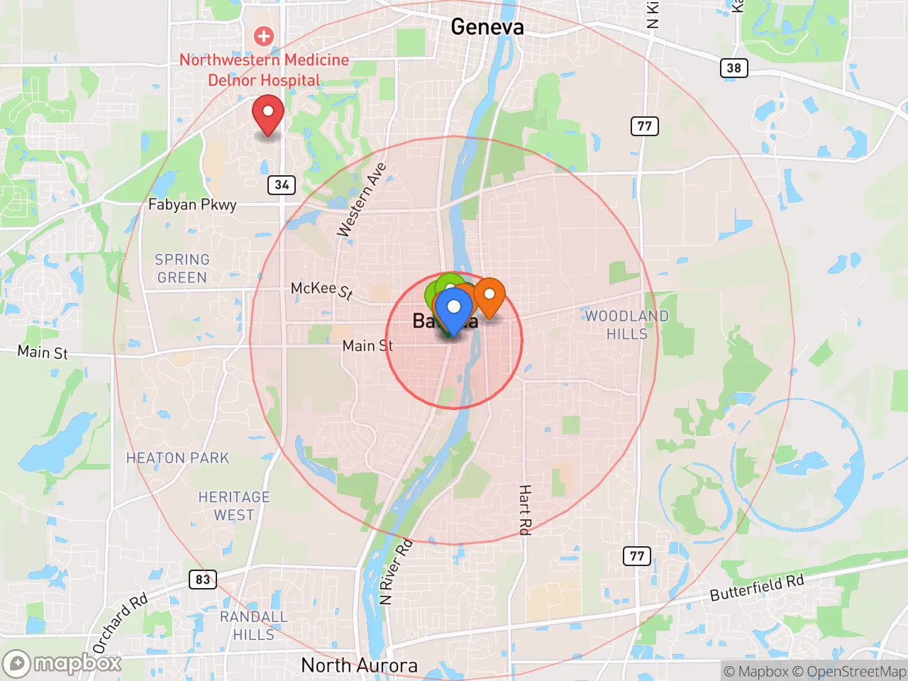 Hood Index scan area