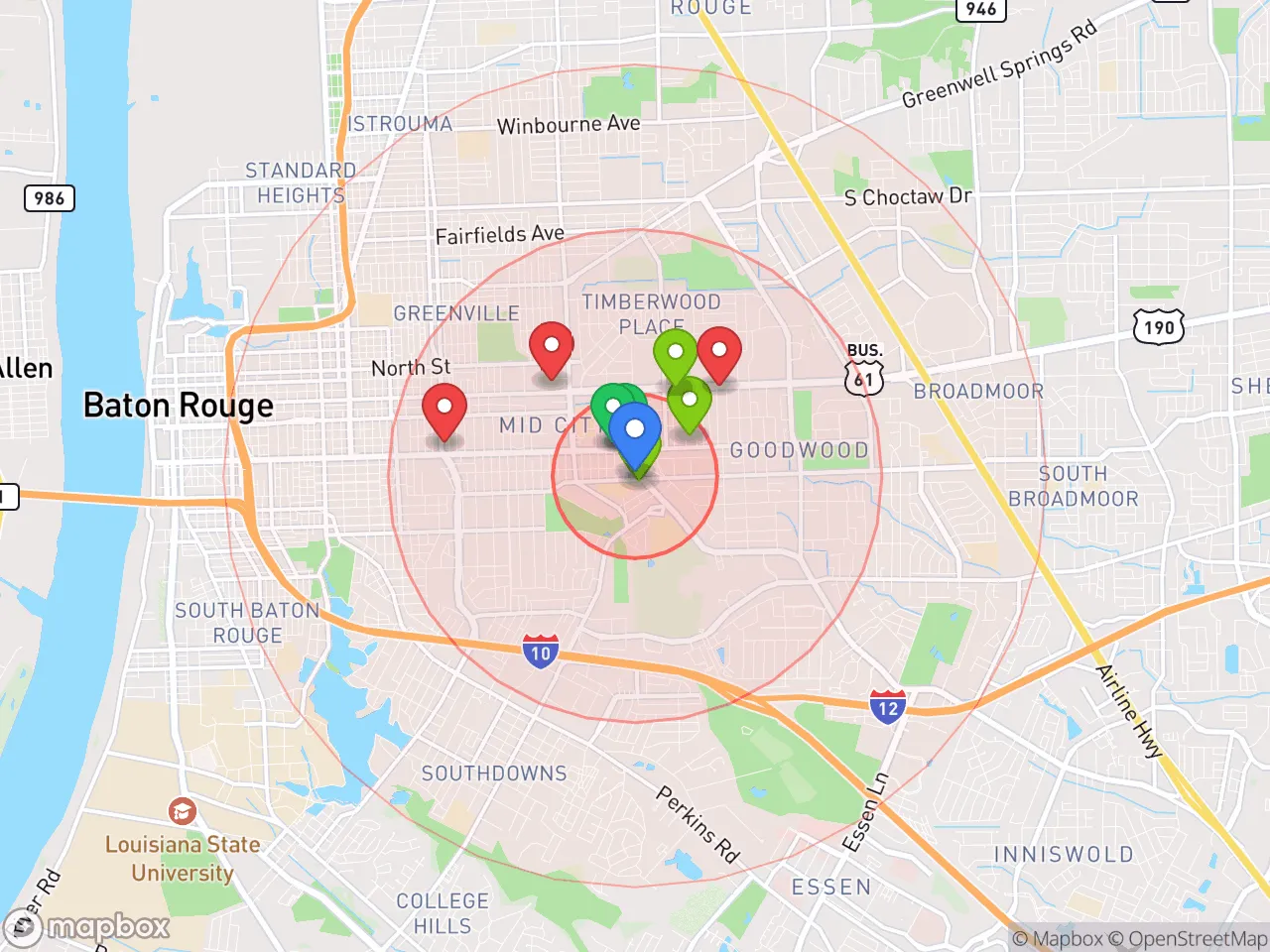Hood Index scan area