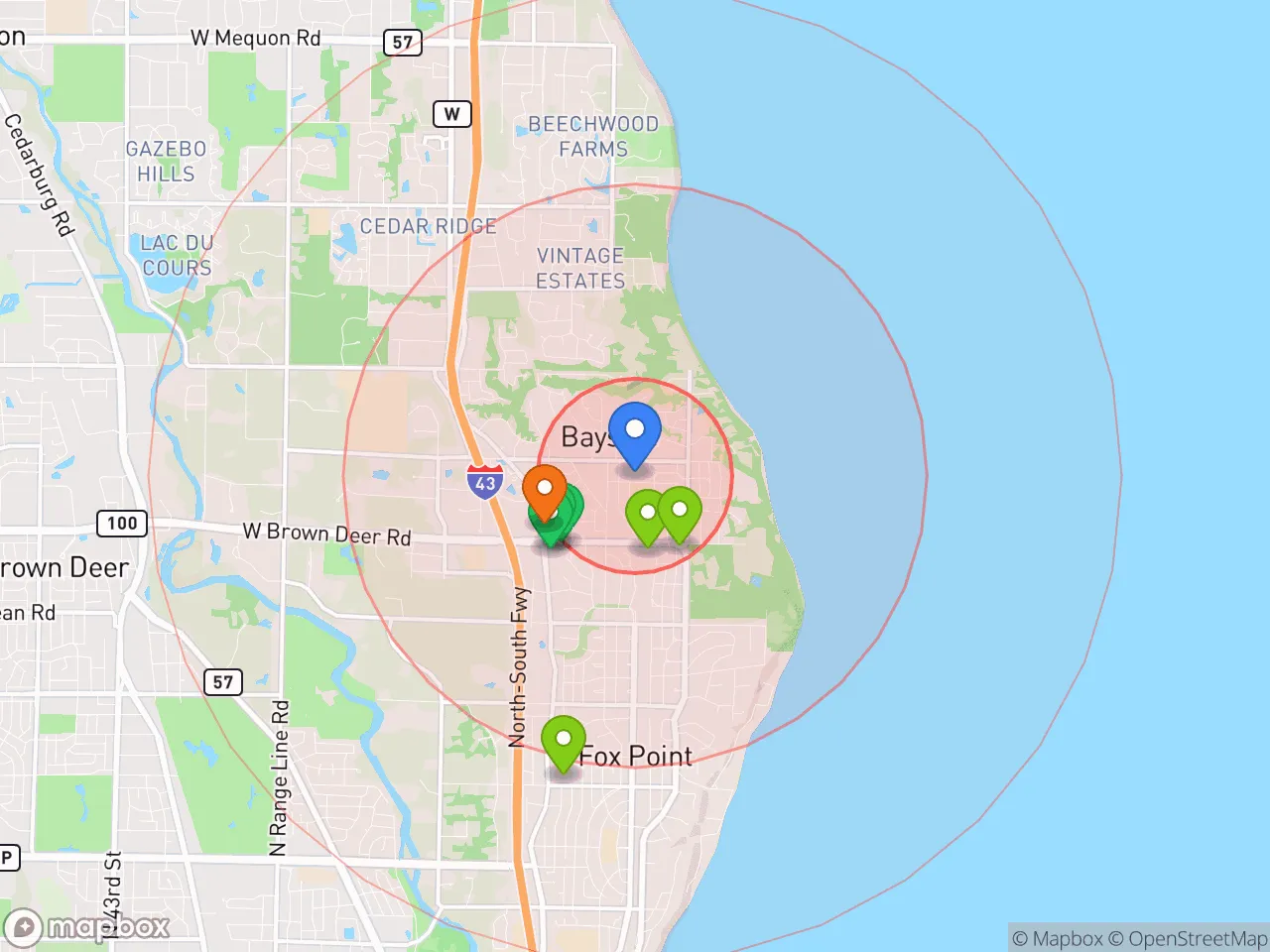Hood Index scan area