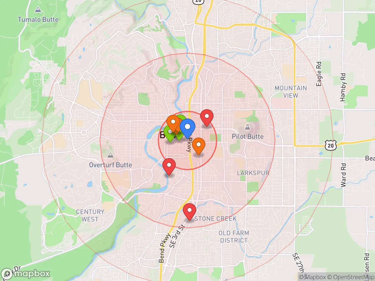 Hood Index scan area