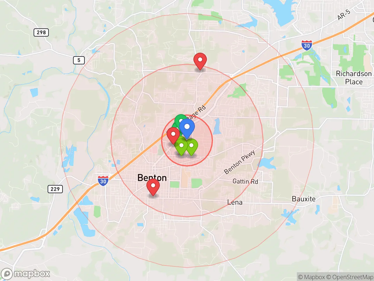 Hood Index scan area