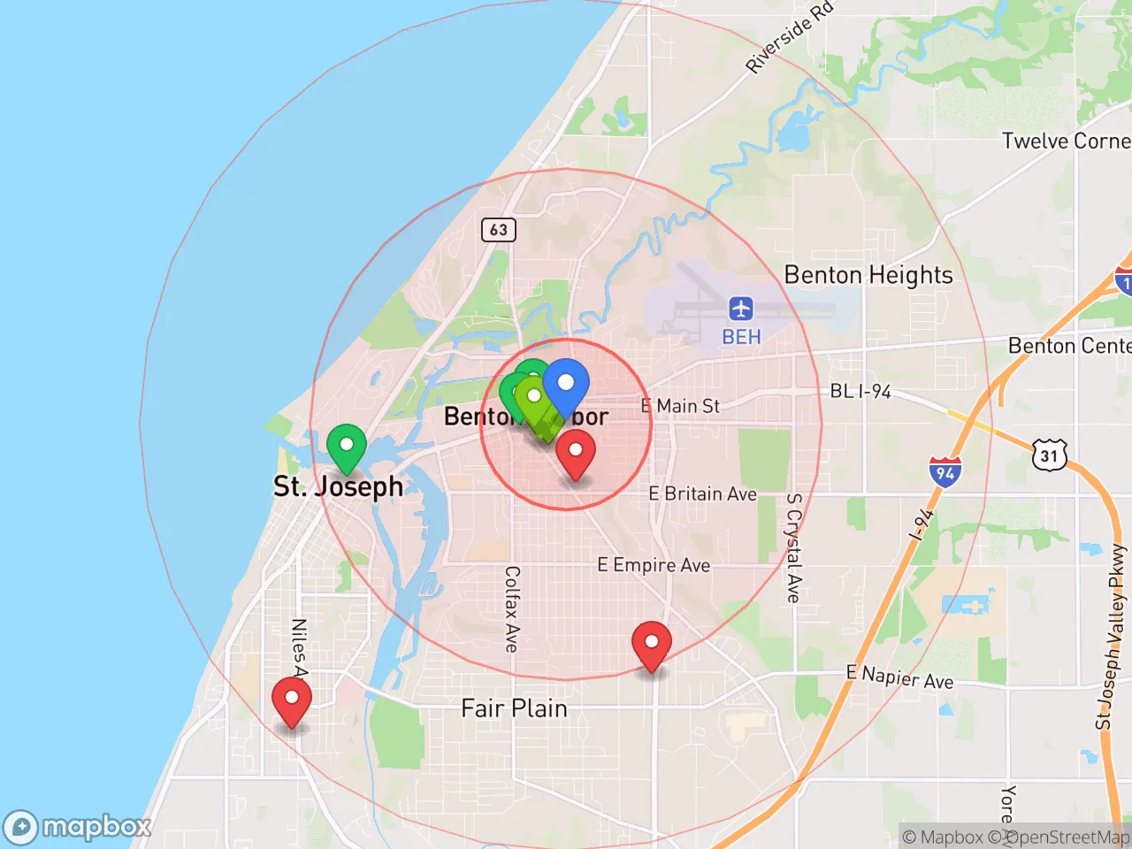 Hood Index scan area