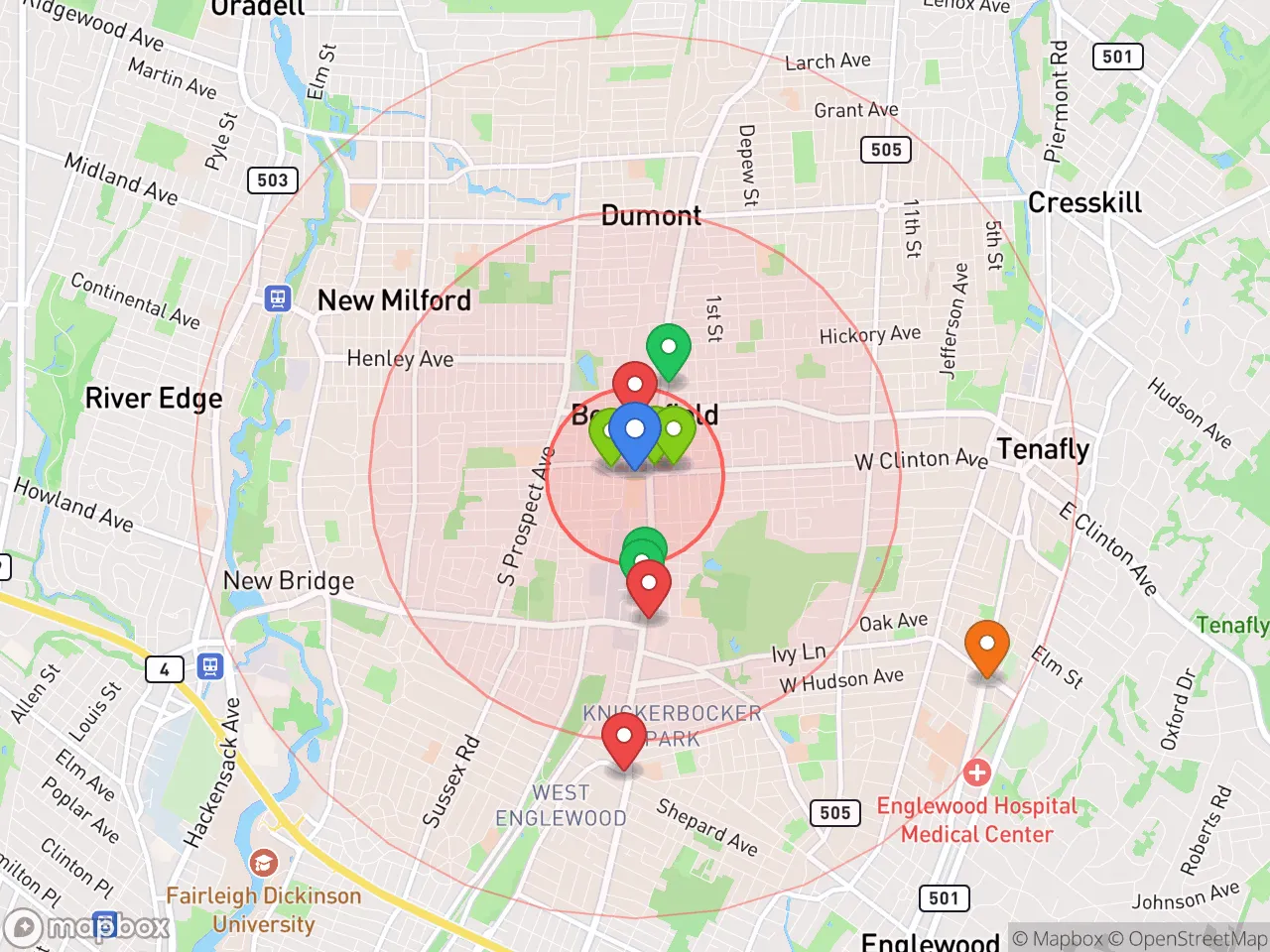 Hood Index scan area
