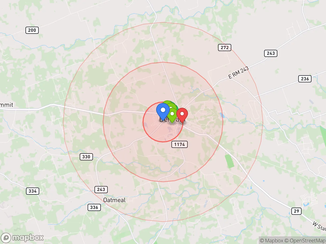 Hood Index scan area