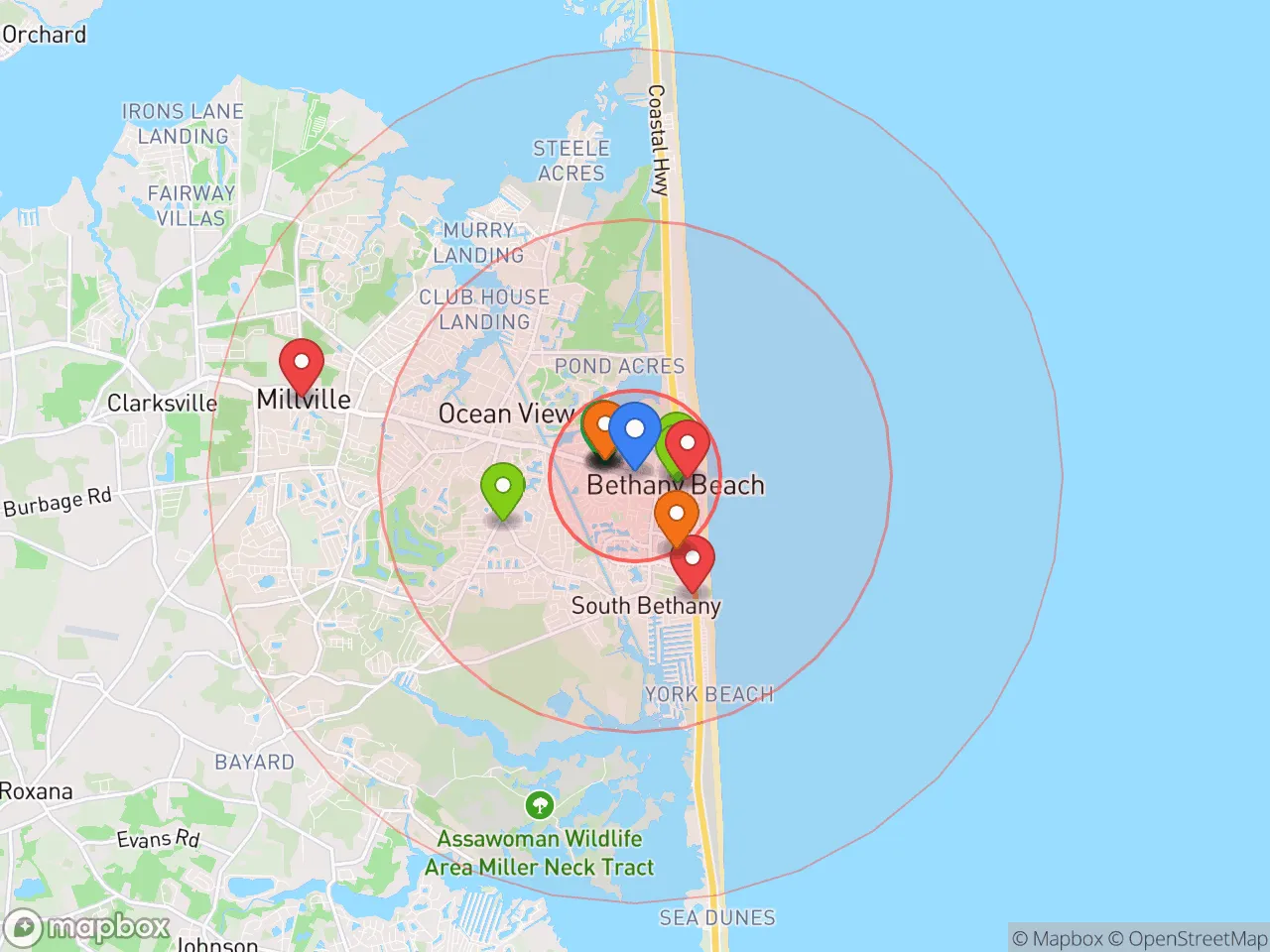Hood Index scan area