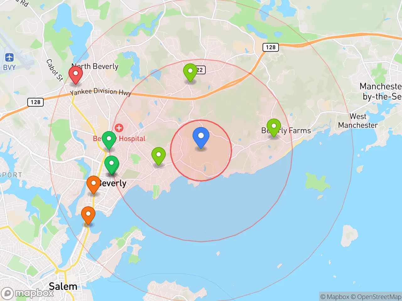 Hood Index scan area