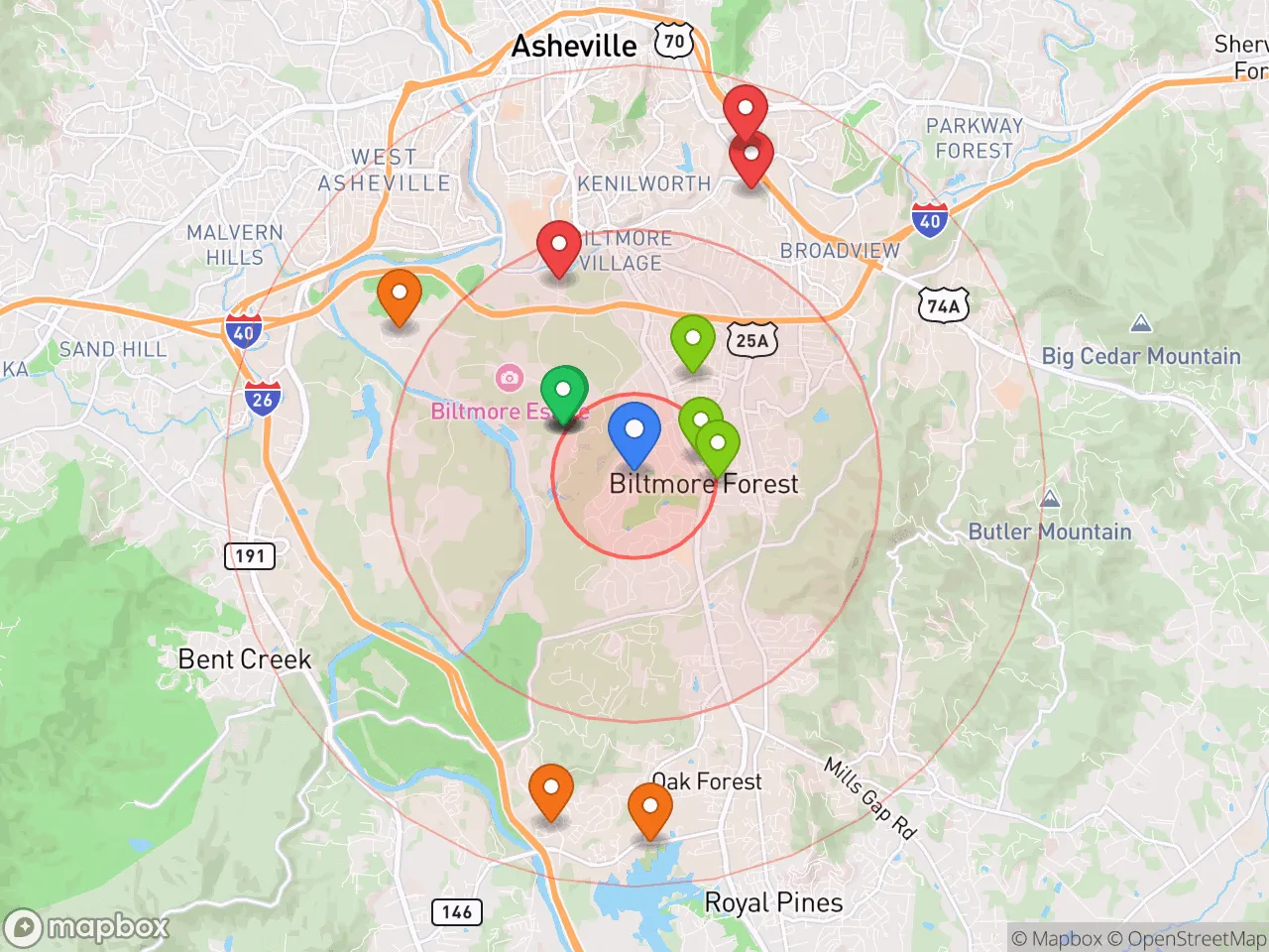 Hood Index scan area