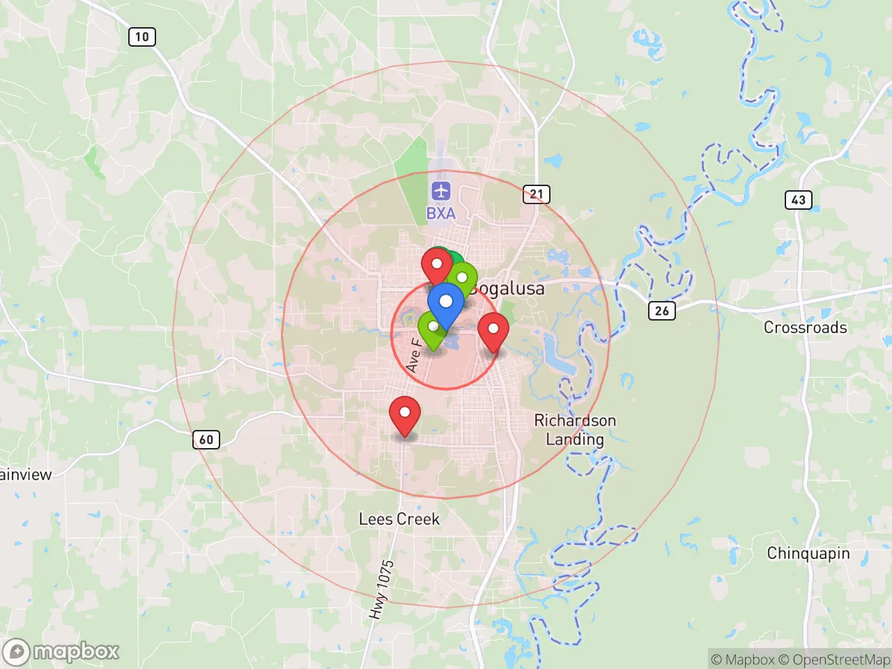 Hood Index scan area