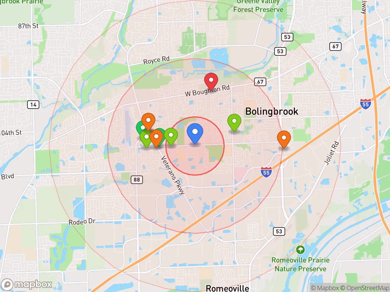 Hood Index scan area
