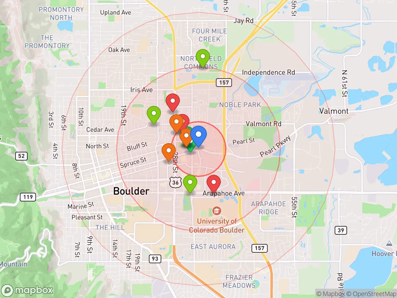 Hood Index scan area
