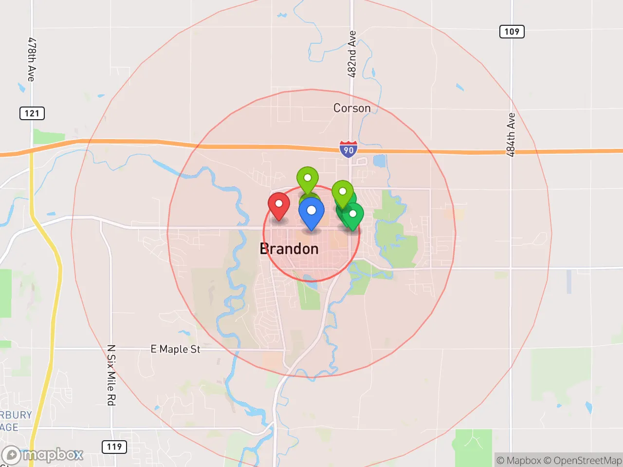 Hood Index scan area