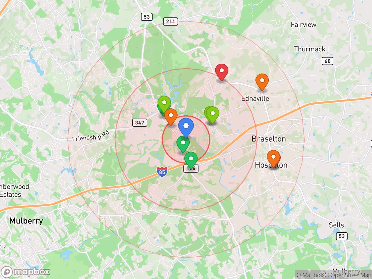 Hood Index scan area