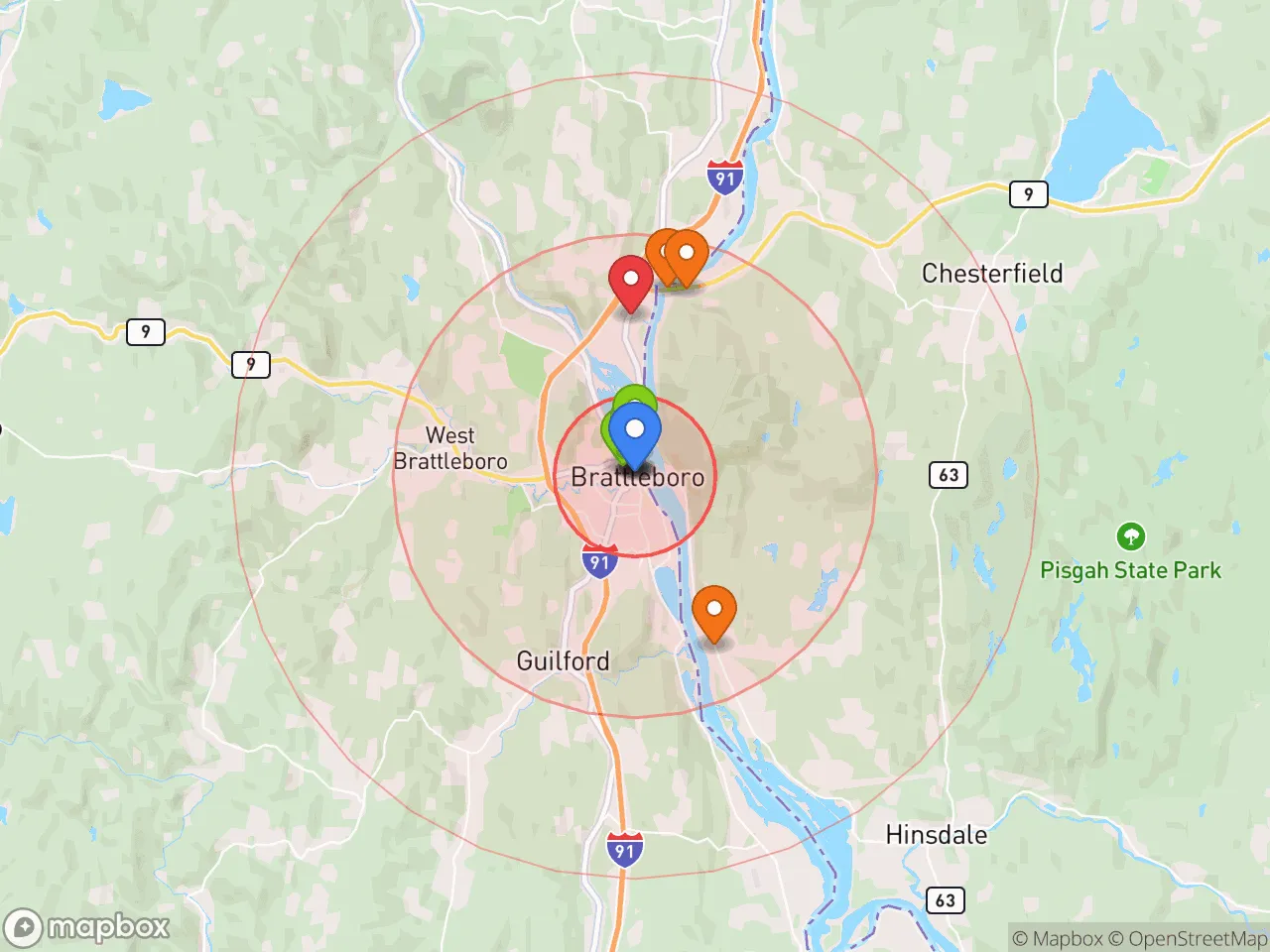 Hood Index scan area
