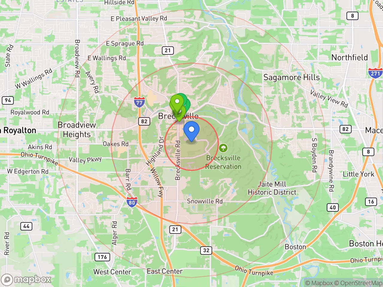 Hood Index scan area