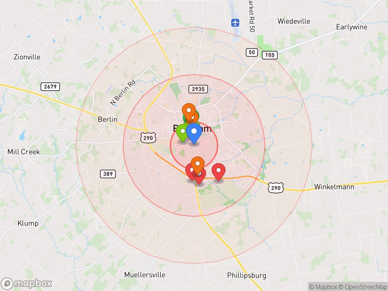 Hood Index scan area