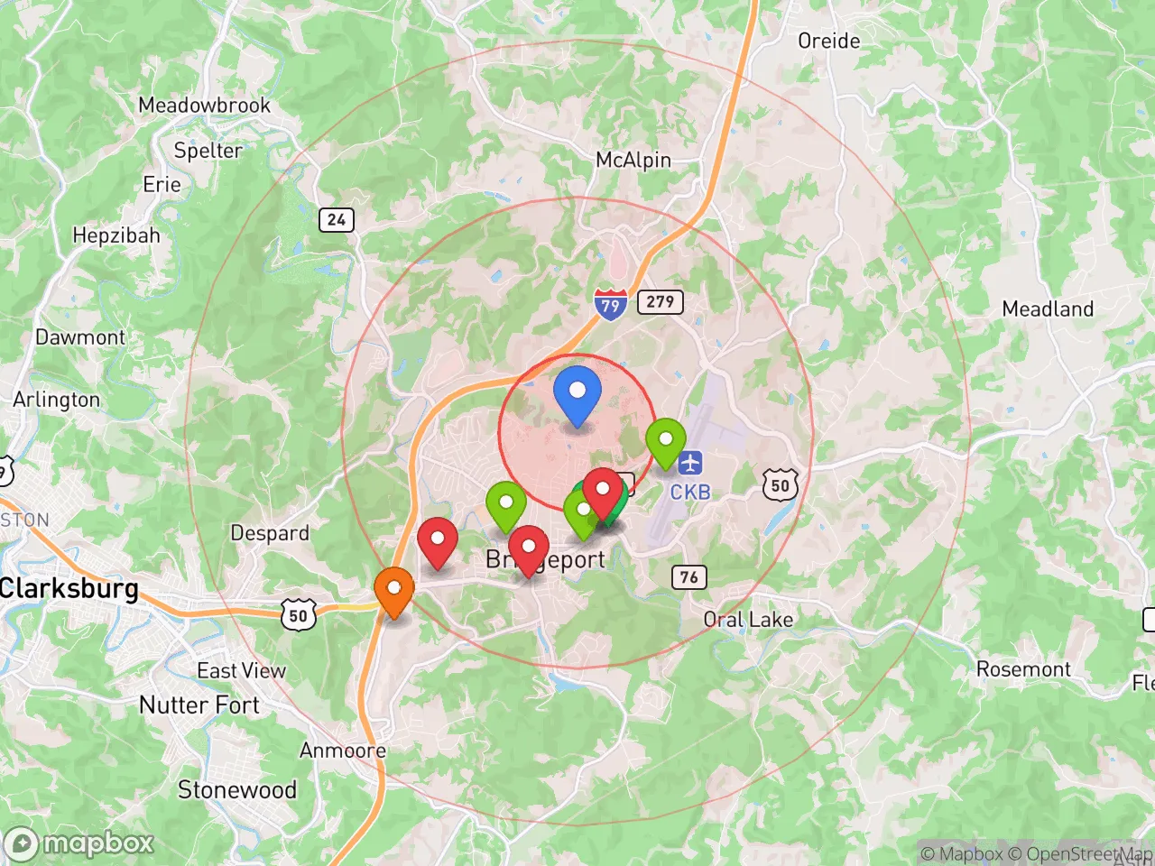 Hood Index scan area