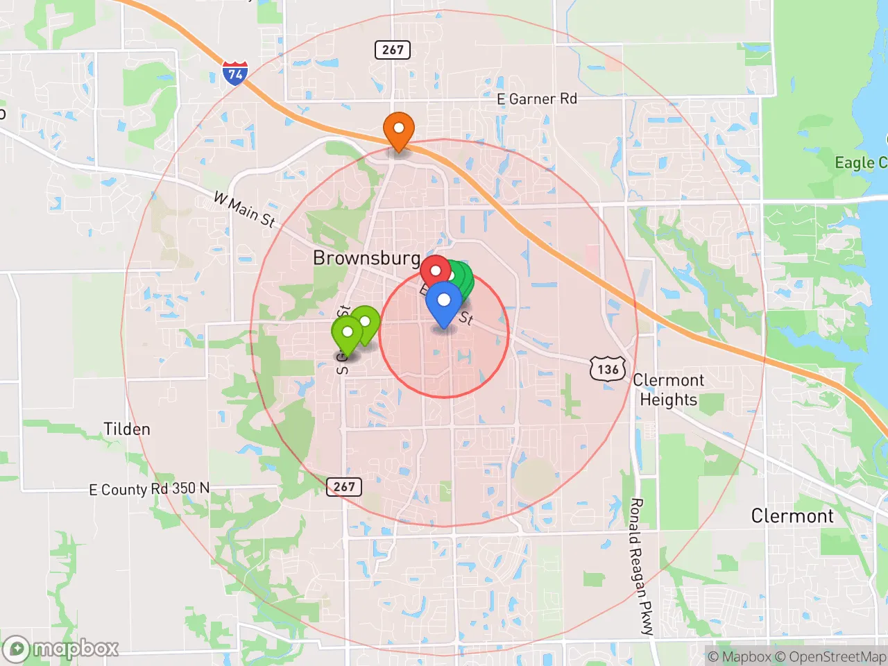 Hood Index scan area