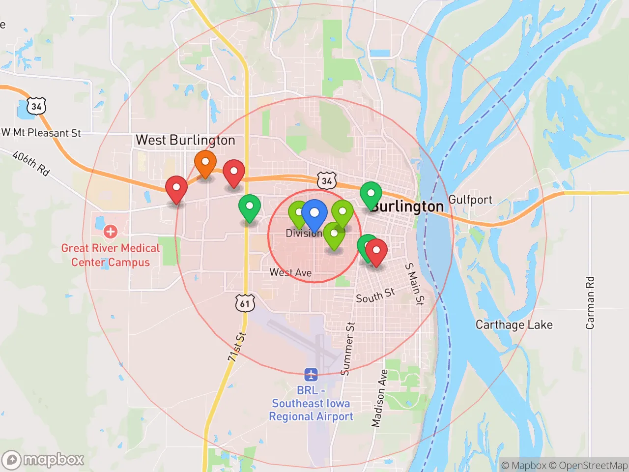 Hood Index scan area