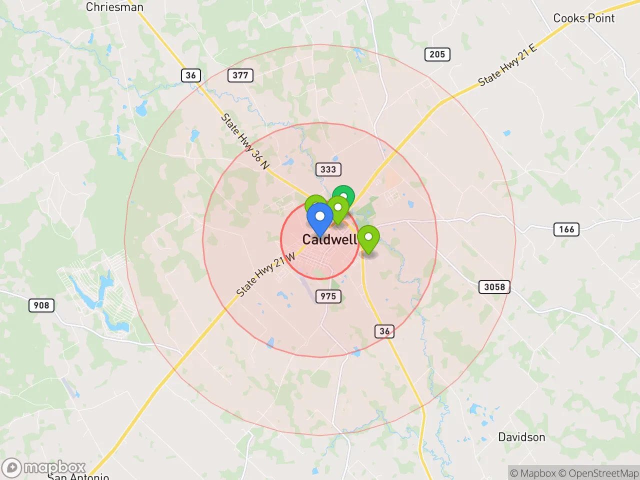 Hood Index scan area