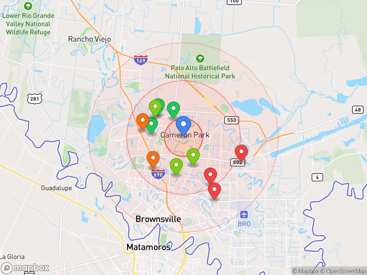 Hood Index scan area