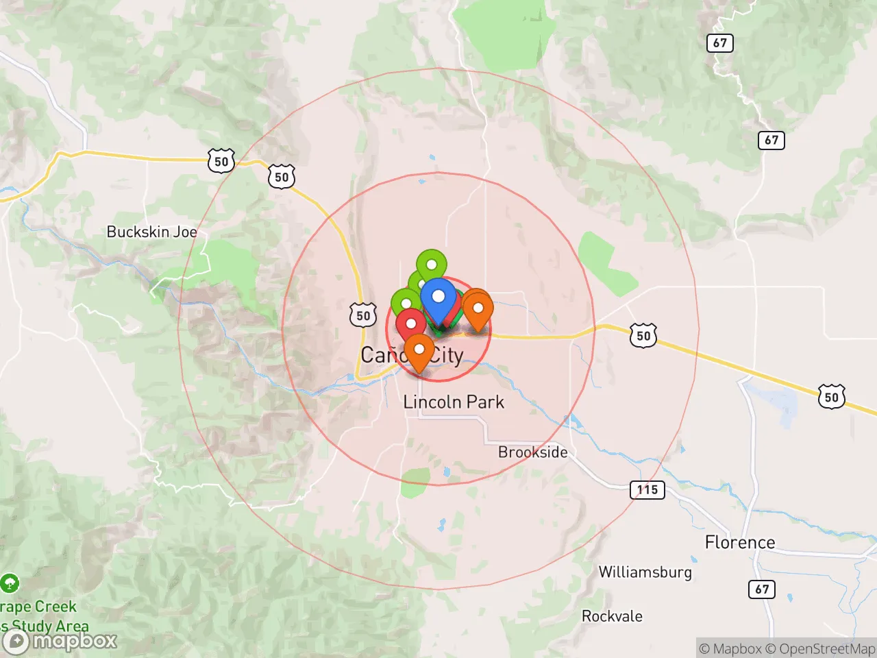 Hood Index scan area