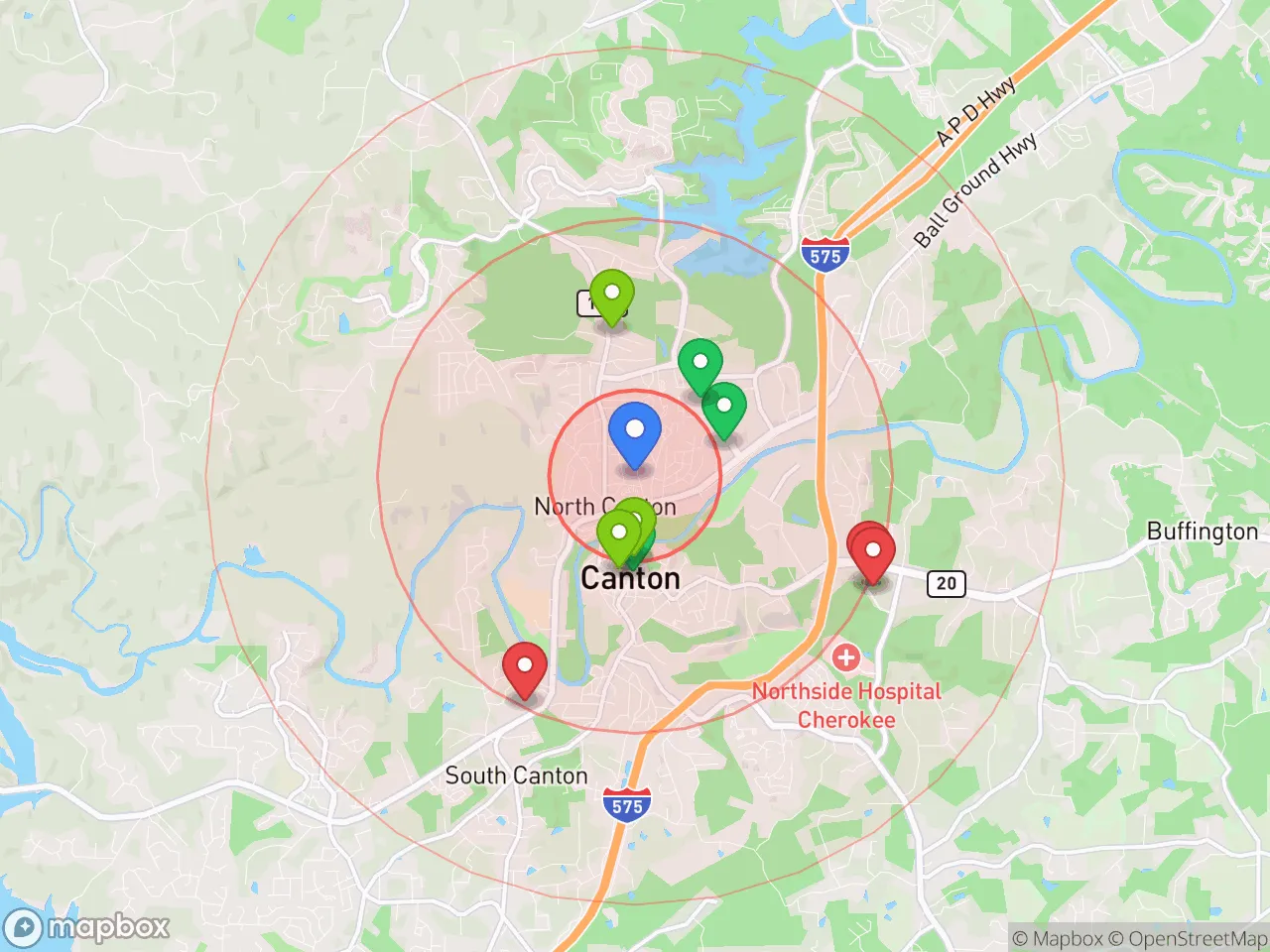 Hood Index scan area