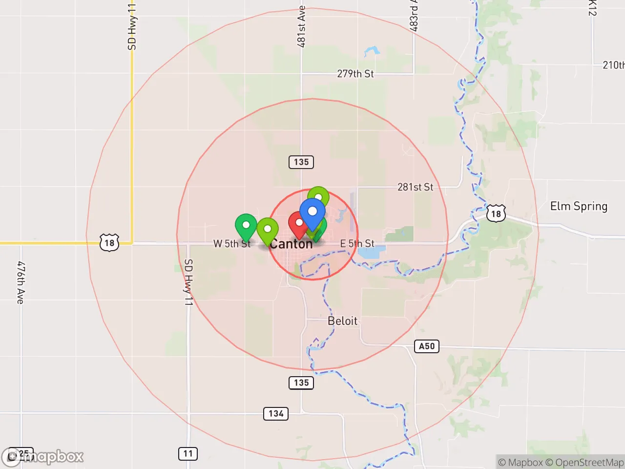 Hood Index scan area