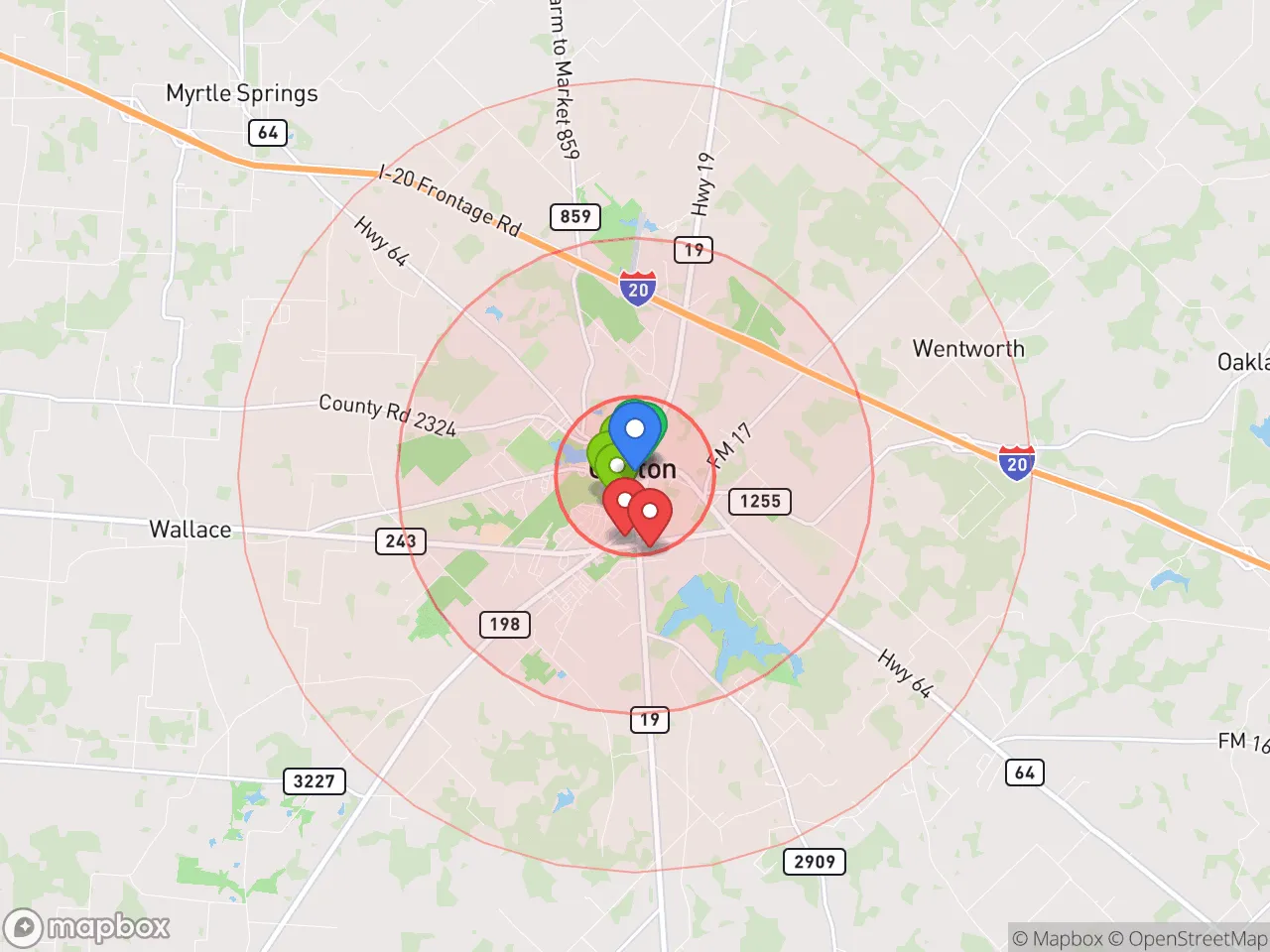 Hood Index scan area