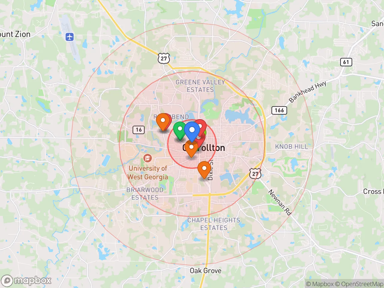 Hood Index scan area